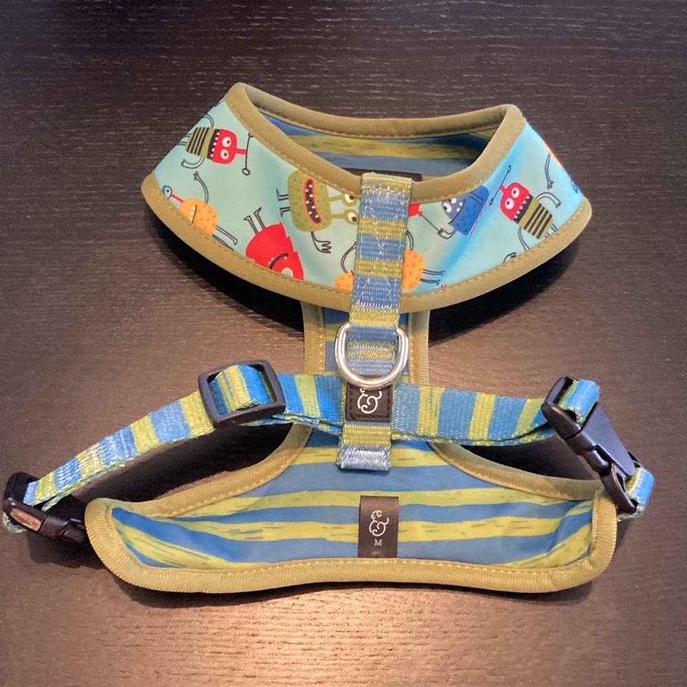 Reversible Monster/Stripes Harness